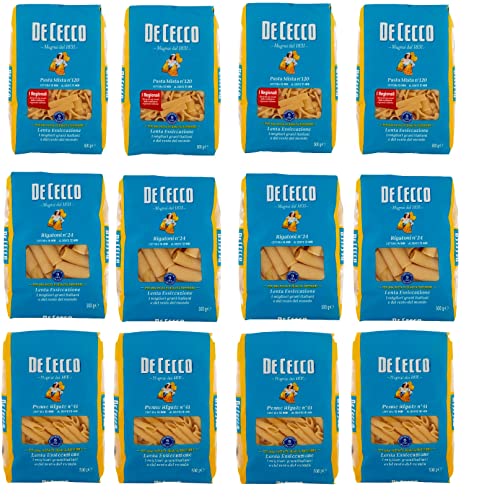 Testpaket Pasta De Cecco 100% Italienisch Nudeln 12x 500g + Italian Gourmet Polpa 400g Testpaket Pasta De Cecco 100% Italienisch Nudeln 12x 500g + Italian Gourmet Polpa 400g von Italian Gourmet E.R.