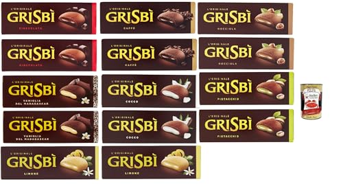 Testpaket Vicenzi Grisbì kekse Mürbeteiggebäck, gefüllt mit weicher creme 14x 150 g + italian Gourmet polpa 400g Testpaket Vicenzi Grisbì kekse Mürbeteiggebäck, gefüllt mit weicher creme 14x 150 g + italian Gourmet polpa 400g von Italian Gourmet E.R.