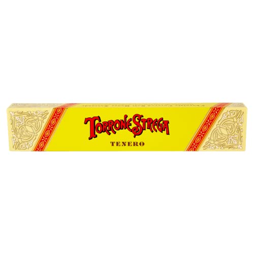 Torrone Alberti Strega Torrone Tenero Ricoperto di Cioccolato Fondente Weicher Nougat mit dunkler Schokolade überzogen 150g Glutenfrei Torrone Alberti Strega Torrone Tenero Ricoperto di Cioccolato Fondente Weicher Nougat mit dunkler Schokolade überzogen 150g Glutenfrei von Italian Gourmet E.R.