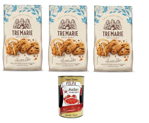 Tre Marie Ancora uno Frollini con caramello e cioccolato Shortbread mit Karamell und Schokolade 3x 315gr + Italian Gourmet polpa 400g Tre Marie Ancora uno Frollini con caramello e cioccolato Shortbread mit Karamell und Schokolade 3x 315gr + Italian Gourmet polpa 400g von Italian Gourmet E.R.
