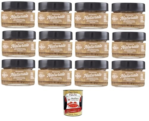 Urbani Filosofia Naturale Battuto di Funghi Porcini Gehackte Steinpilze 12x80gr + Italian Gourmet polpa 400g Urbani Filosofia Naturale Battuto di Funghi Porcini Gehackte Steinpilze 12x80gr + Italian Gourmet polpa 400g von Italian Gourmet E.R.