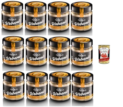 Urbani Tartufi Sugo Porcini & Tartufo Steinpilz- und Trüffelsauce 12x 130gr + Italian Gourmet Polpa di Pomodoro 400g Urbani Tartufi Sugo Porcini & Tartufo Steinpilz- und Trüffelsauce 12x 130gr + Italian Gourmet Polpa di Pomodoro 400g von Italian Gourmet E.R.