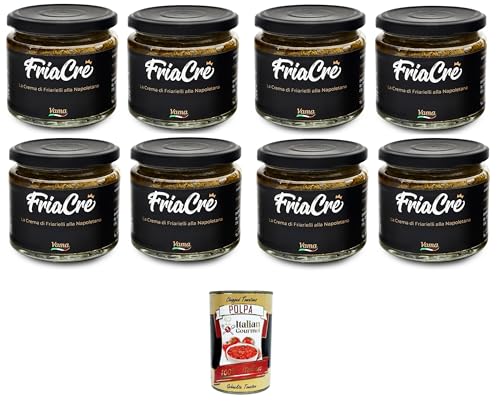 Vama FriaCrè Crema di Friarielli alla Napoletana Neapolitanische Friarielli-Creme 8x 200gr + Italian Gourmet polpa 400g Vama FriaCrè Crema di Friarielli alla Napoletana Neapolitanische Friarielli-Creme 8x 200gr + Italian Gourmet polpa 400g von Italian Gourmet E.R.
