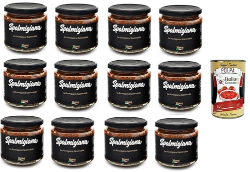 Vama Spalmigiana La Parmigiana spalmabile Streichfähiger Parmigiana 12x200gr + Italian Gourmet polpa 400g Vama Spalmigiana La Parmigiana spalmabile Streichfähiger Parmigiana 12x200gr + Italian Gourmet polpa 400g von Italian Gourmet E.R.