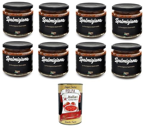 Vama Spalmigiana La Parmigiana spalmabile Streichfähiger Parmigiana 8x200gr + Italian Gourmet polpa 400g Vama Spalmigiana La Parmigiana spalmabile Streichfähiger Parmigiana 8x200gr + Italian Gourmet polpa 400g von Italian Gourmet E.R.