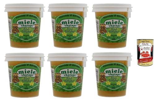 Vastapi millefiori denso, Dichter Honig 6x 250g + Italian Gourmet polpa 400g Vastapi millefiori denso, Dichter Honig 6x 250g + Italian Gourmet polpa 400g von Italian Gourmet E.R.