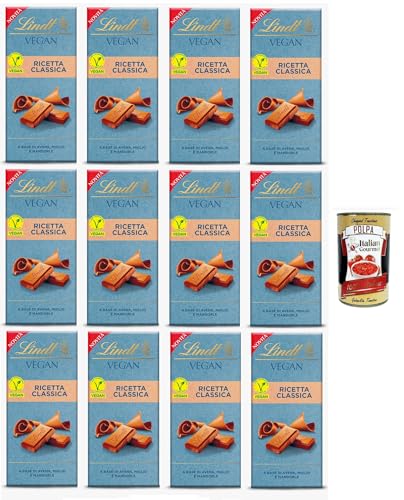 Vegane Schokolade Ricetta Classica, auf Haferbasis, Maissirup und Mandeln 12x 100gr + Italian Gourmet polpa 400g Vegane Schokolade Ricetta Classica, auf Haferbasis, Maissirup und Mandeln 12x 100gr + Italian Gourmet polpa 400g von Italian Gourmet E.R.