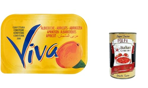 Viva HO.RE.CA Confettura di Albicocca monodose Einzeldosis Aprikosenmarmelade 120x 25gr + Italian Gourmet polpa 400g Viva HO.RE.CA Confettura di Albicocca monodose Einzeldosis Aprikosenmarmelade 120x 25gr + Italian Gourmet polpa 400g von Italian Gourmet E.R.