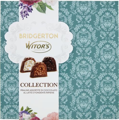 Witor's Collection Verschiedene Pralinen Milchschokolade und Dunkle Schokolade 200g Packung Gefüllte Pralinen von Italian Gourmet E.R.
