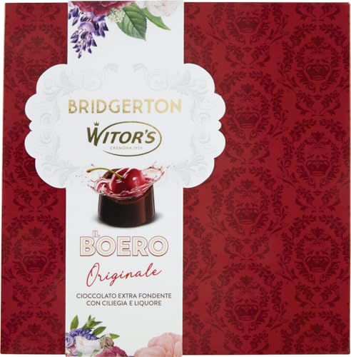 Witor's Il Boero Originale Extra Dunkle Schokolade mit Kirsche und Likör 200g Packung Witor's Il Boero Originale Extra Dunkle Schokolade mit Kirsche und Likör 200g Packung von Italian Gourmet E.R.