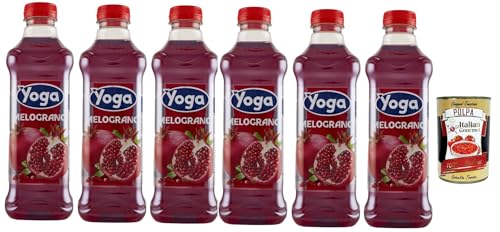 Yoga Bar Frutti Rossi Melograno Rote Früchte Granatapfel Fruchtsaft Getränk Fruchtgeschmack PET Glasflasche 6x 1000 ml fruit juice + Italian Gourmet polpa 400g Yoga Bar Frutti Rossi Melograno Rote Früchte Granatapfel Fruchtsaft Getränk Fruchtgeschmack PET Glasflasche 6x 1000 ml fruit juice + Italian Gourmet polpa 400g von Italian Gourmet E.R.