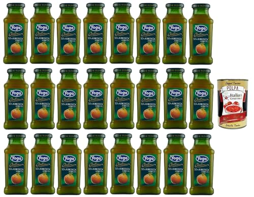 Yoga Magic Bar flasche Fruchtsaft fruit juice Albicocca,Aprikose saft 24x 200 ml + Italian Gourmet polpa 400g Yoga Magic Bar flasche Fruchtsaft fruit juice Albicocca,Aprikose saft 24x 200 ml + Italian Gourmet polpa 400g von Italian Gourmet E.R.