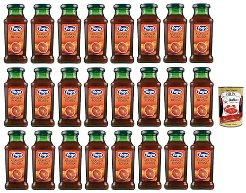 Yoga Magic Bar flasche Fruchtsaft fruit juice Arancia rossa, Blutorange -Fruchtsaft saft 24x 200 ml + Italian Gourmet polpa 400g Yoga Magic Bar flasche Fruchtsaft fruit juice Arancia rossa, Blutorange -Fruchtsaft saft 24x 200 ml + Italian Gourmet polpa 400g von Italian Gourmet E.R.