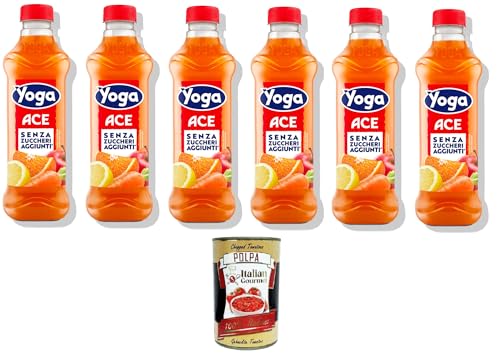 Yoga Succo di Frutta ACE Senza zuccheri aggiunti ACE-Fruchtsaft ohne Zuckerzusatz 6x1lt+ Italian Gourmet polpa 400g Yoga Succo di Frutta ACE Senza zuccheri aggiunti ACE-Fruchtsaft ohne Zuckerzusatz 6x1lt+ Italian Gourmet polpa 400g von Italian Gourmet E.R.
