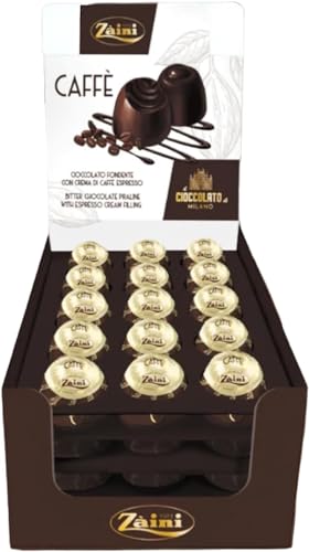 Zaini Dunkle Schokoladenpralinen mit Espresso-Kaffeecreme, 45 Stück+ Italian Gourmet polpa 400g von Italian Gourmet E.R.
