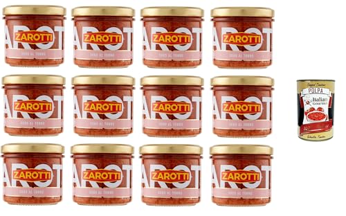Zarotti Sugo al Tonno Thunfischsauce 12x 110gr + Italian Gourmet polpa 400g Zarotti Sugo al Tonno Thunfischsauce 12x 110gr + Italian Gourmet polpa 400g von Italian Gourmet E.R.