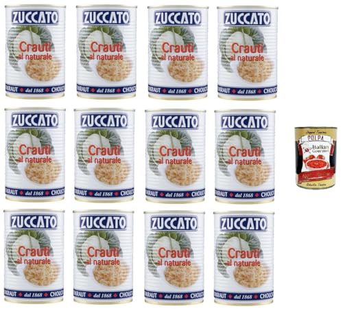 Zuccato Crauti al Naturale Natürliches Sauerkraut 12x 385gr+ Italian Gourmet polpa 400g Zuccato Crauti al Naturale Natürliches Sauerkraut 12x 385gr+ Italian Gourmet polpa 400g von Italian Gourmet E.R.