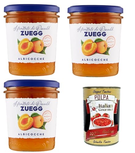 Zuegg I frutteti di Oswald Zuegg Albicocche Die Obstgärten von Oswald Zuegg Aprikosen 3x 320 g+ Italian Gourmet Polpa di Pomodoro 400g Zuegg I frutteti di Oswald Zuegg Albicocche Die Obstgärten von Oswald Zuegg Aprikosen 3x 320 g+ Italian Gourmet Polpa di Pomodoro 400g von Italian Gourmet E.R.