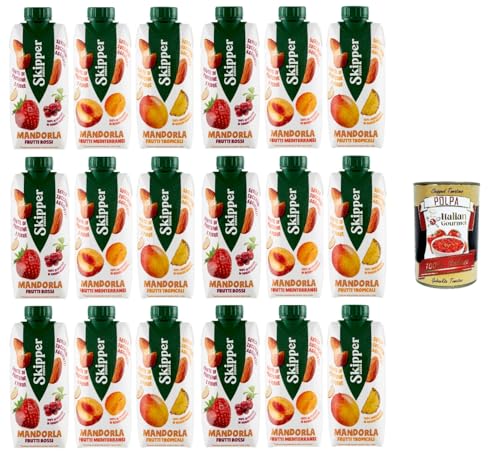 Zuegg Skipper Mandel Testpaket 6x Mandel Rote Früchte 330 ml 6x Mandel Mediterrane Früchte 330 ml 6x Mandel Tropische Früchte 330 ml Zuegg Skipper Mandel Testpaket 6x Mandel Rote Früchte 330 ml 6x Mandel Mediterrane Früchte 330 ml 6x Mandel Tropische Früchte 330 ml von Italian Gourmet E.R.