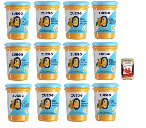 Zuegg Zero Arance Orange Marmelade Jam Ohne Zuckerzusatz,Frei von Konservierungsstoffen 12x 220g Glas + Italian Gourmet Polpa di Pomodoro 400g Dose Zuegg Zero Arance Orange Marmelade Jam Ohne Zuckerzusatz,Frei von Konservierungsstoffen 12x 220g Glas + Italian Gourmet Polpa di Pomodoro 400g Dose von Italian Gourmet E.R.