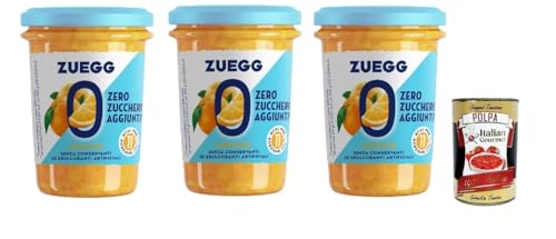 Zuegg Zero Arance Orange Marmelade Jam Ohne Zuckerzusatz,Frei von Konservierungsstoffen 3x 220g Glas + Italian Gourmet Polpa di Pomodoro 400g Dose Zuegg Zero Arance Orange Marmelade Jam Ohne Zuckerzusatz,Frei von Konservierungsstoffen 3x 220g Glas + Italian Gourmet Polpa di Pomodoro 400g Dose von Italian Gourmet E.R.