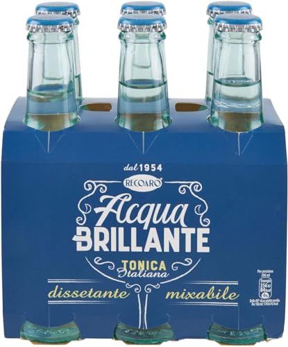 anPellegrino Recoaro Brilliant Water, 48 x 200 ml+ Italian Gourmet Polpa 400g von Italian Gourmet E.R.