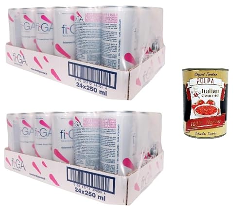 fi.GA'-Bibita Analcolica ai Fiori di Guaranà Alkoholfreies Getränk mit Guaranablüten 48x250ml+ Italian Gourmet polpa 400g fi.GA'-Bibita Analcolica ai Fiori di Guaranà Alkoholfreies Getränk mit Guaranablüten 48x250ml+ Italian Gourmet polpa 400g von Italian Gourmet E.R.