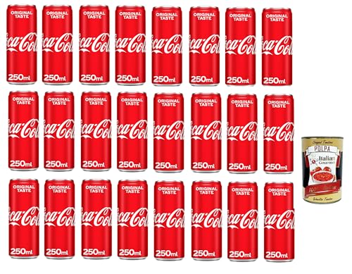original mini dosen kohlensäurehaltiges Getränk 24x 250ml Softdrink + Italian gourmet polpa 400g original mini dosen kohlensäurehaltiges Getränk 24x 250ml Softdrink + Italian gourmet polpa 400g von Italian Gourmet E.R.