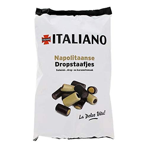 Italiano Neapolitanische Lakritzstangen - Beutel 1 Kilo von Italiano