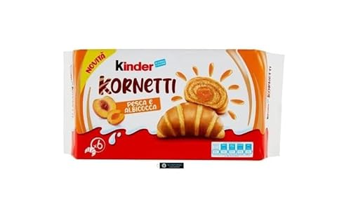 Kinder Kornetti Pfirsich-Aprikosen Croissants,252g, + keyring italy shop service Kinder Kornetti Pfirsich-Aprikosen Croissants,252g, + keyring italy shop service von Italy Shop Service