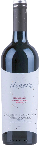 Itinera Prima Classe Nero d Avola Cabernet Sauvignon DOC Itynera Jg. 2022 Cuvee aus 70 Proz. Cabernet Sauvignon , 30 Proz. Nero dAvola von Itinera