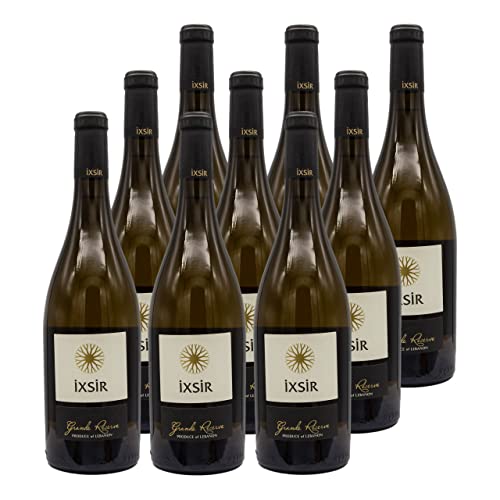 Ixsir - Grande Reserve White - Weißwein trocken in 0,75 l Glasflasche (9 x 0,75l) von Ixsir