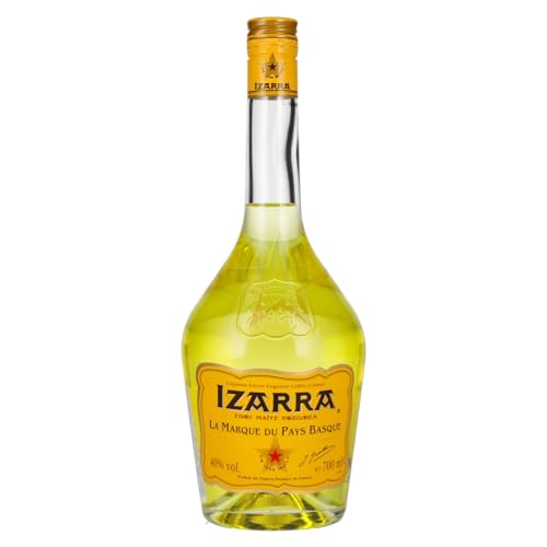 Izarra LA MARQUE DU PAYS BASQUE Jaune Liqueur 40,00% 0,70 Liter von Izarra