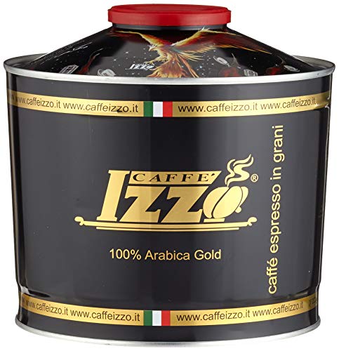 Izzo Caffé Izzo Espresso 100% Arabica Bohnen, 1er Pack (1 x 1 kg) von Caffe Izzo