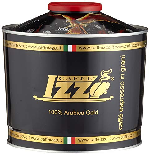 Izzo Caffé Izzo Espresso 100% Arabica Bohnen, 1er Pack (1 x 1 kg) von Izzo