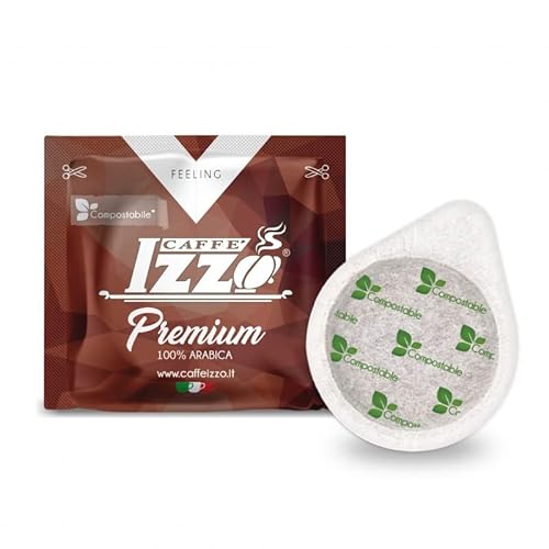 Izzo ESE Kaffeepads Premium 150 Stück 100% Arabica - einzeln verpackt von Izzo