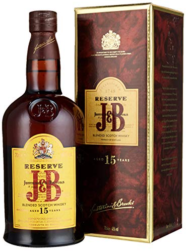 J & B Blended Scotch Whisky 15 Jahre (1 x 0.7 l) von J&B