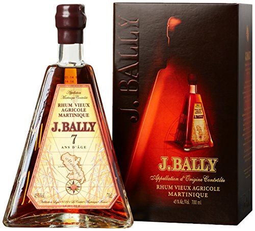 J. Bally Rhum Vieux Agricole Martinique 7 Ans D'Âge mit Geschenkverpackung (1 x 0.7 l) von J.Bally