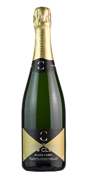 Champagne "Veuve Clesse Black Label" Brut von J. Charpentier