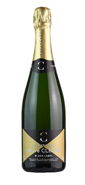 Champagne "Veuve Clesse Black Label" Brut von J. Charpentier