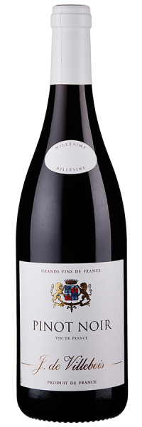 Pinot Noir - 2022 - J. De Villebois - Französischer Rotwein von J. De Villebois