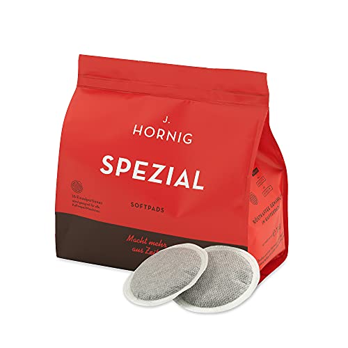 J. Hornig Kaffeepads Spezial, geeignet für Senseo® Kaffeepadmaschinen, 16 Softpads, 1er Pack (1 x 16 Kaffeepads) von J. Hornig