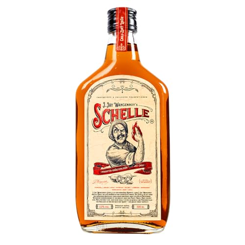 Schelle | Chili-Zimt Likör | Pikanter Kräuterlikör mit Chili | vegan | ohne Zusatzstoffe | Silbergewinner Craft Spirits Berlin | 33% vol. | 500 ml Schelle | Chili-Zimt Likör | Pikanter Kräuterlikör mit Chili | vegan | ohne Zusatzstoffe | Silbergewinner Craft Spirits Berlin | 33% vol. | 500 ml von J. Jay Wangenrot's Schelle