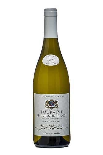 J. de Villebois - Touraine Sauvignon Blanc AOP "Vieilles Vignes" (1 x 0,75l) von J. de Villebois