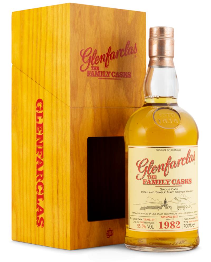 1982 Glenfarclas Cask No. 2215 The Family Casks von J. & G. Grant · Glenfarclas Distillery