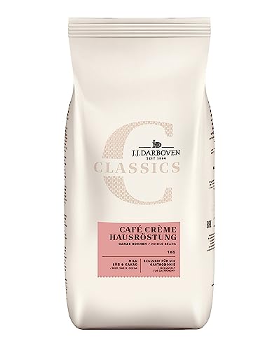 Kaffee CLASSICS Café Crème Hausröstung von J. J. Darboven, 1000g Bohnen von J.J. DARBOVEN SEIT 1866
