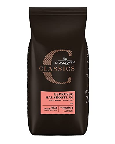 Kaffee CLASSICS Espresso Hausröstung von J. J. Darboven, 1000g Bohnen (1) von J.J. DARBOVEN SEIT 1866