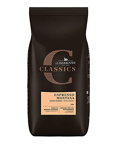 Kaffee CLASSICS Espresso Montana von J. J. Darboven, 12x1000g Bohnen von J.J. DARBOVEN SEIT 1866