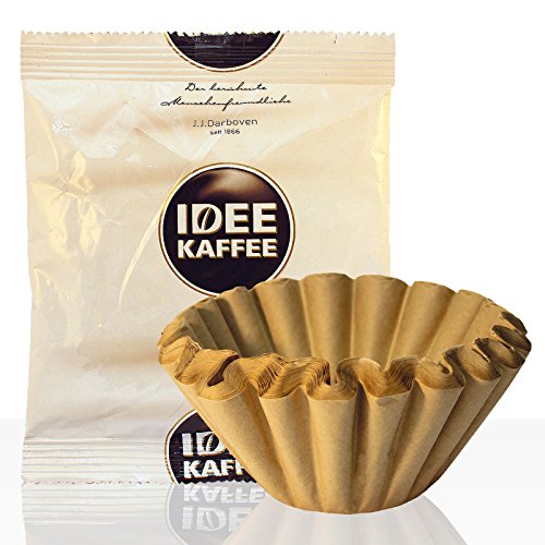 Service-Paket Idee Kaffee Aromatisch, 50x60g Filterbeutel gemahlen inkl. 50 Korbfilter von J.J. DARBOVEN SEIT 1866