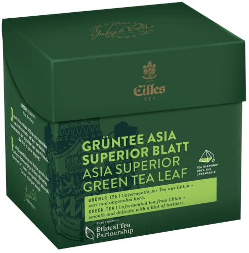 Tea Diamonds GRÜNTEE ASIA SUPERIOR Blatt von Eilles, 10x20er Box von Eilles